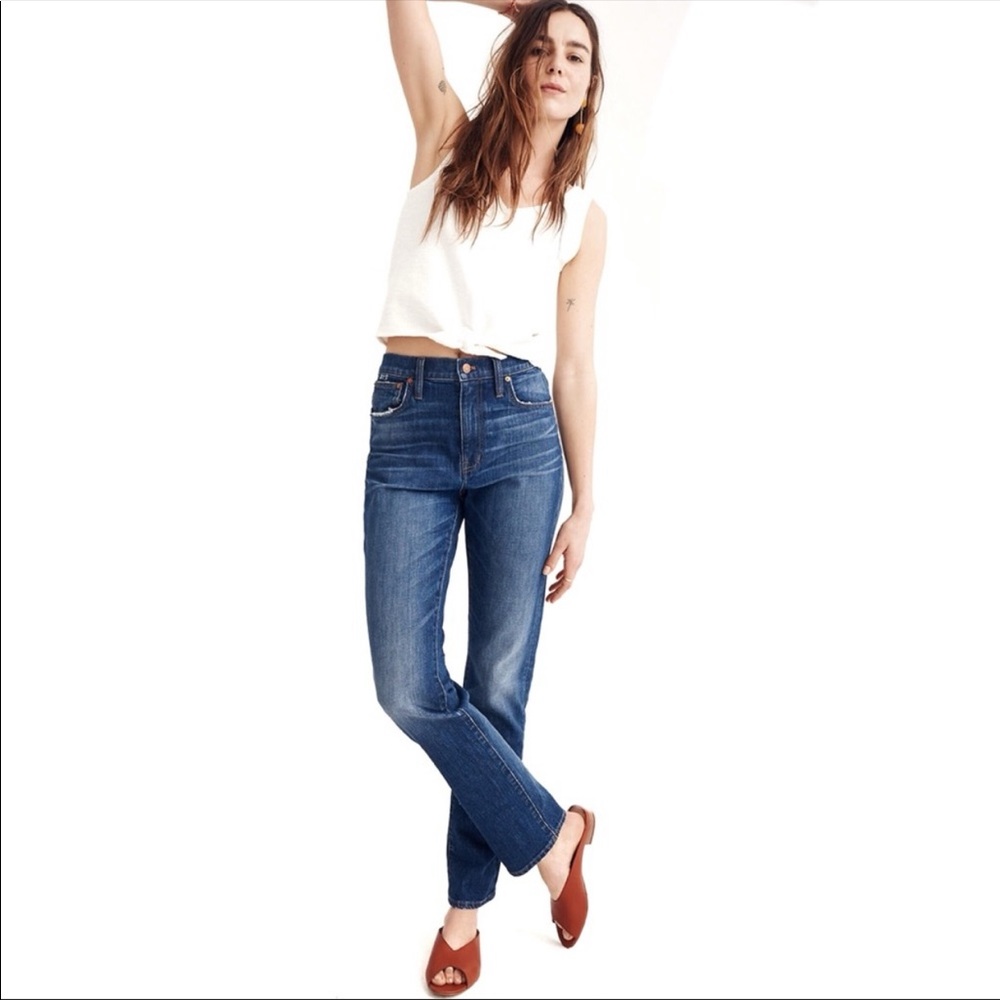 Madewell The High-Rise Slim Boyjean